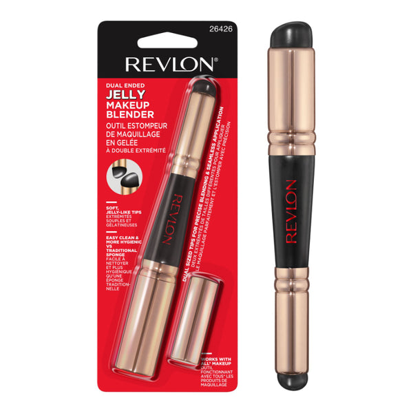 Esponja de Maquillaje Doble Punta Negro y Dorado Revlon Cosmetics