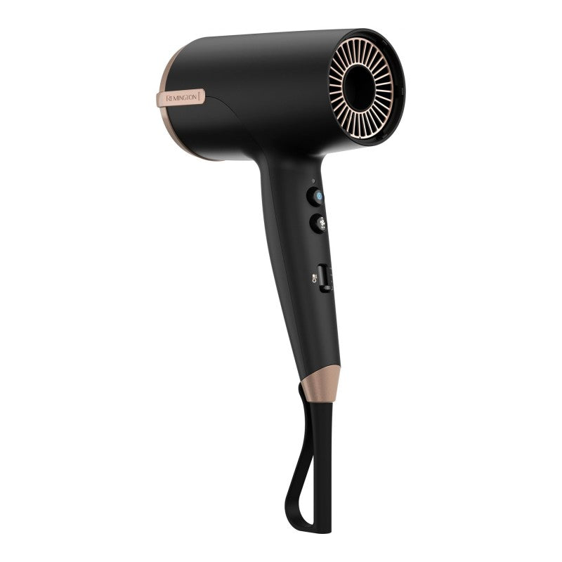Secador de Pelo Negro/Dorado Remington