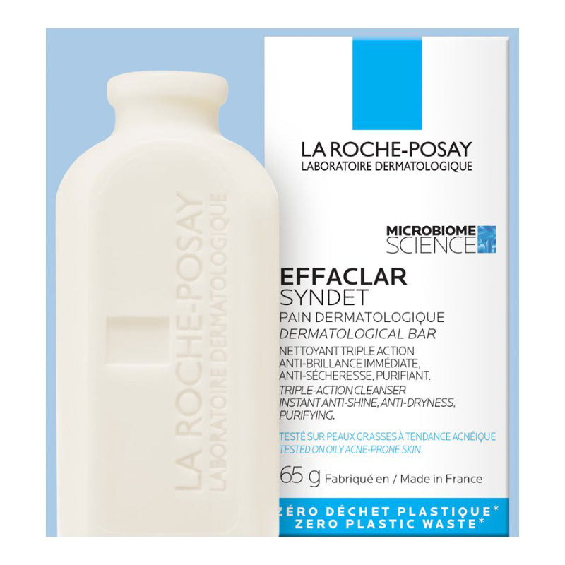 Barra Limpiadora Dermatológica Syndet 65 g LA ROCHE POSAY EFFACLAR