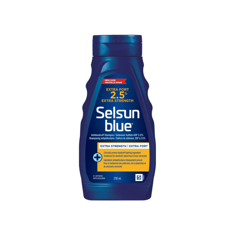 Shampoo Blue Extra Fuerte 2.5% 250 ml Selsun