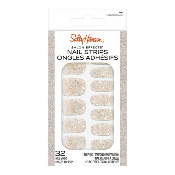 Salon Effects Uñas Strip Set - Make It Shimmer (1010) Sally Hansen