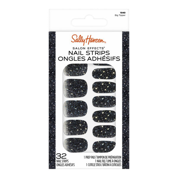 Salon Effects Uñas Strip Set - Big Tipper (1040) - 32's Sally Hansen