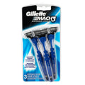 Afeitadoras Desechables 3 Unidades GILLETTE MACH 3