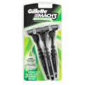 Máquinas de Afeitar Desechables Piel Sensible 3 un GILLETTE MACH 3