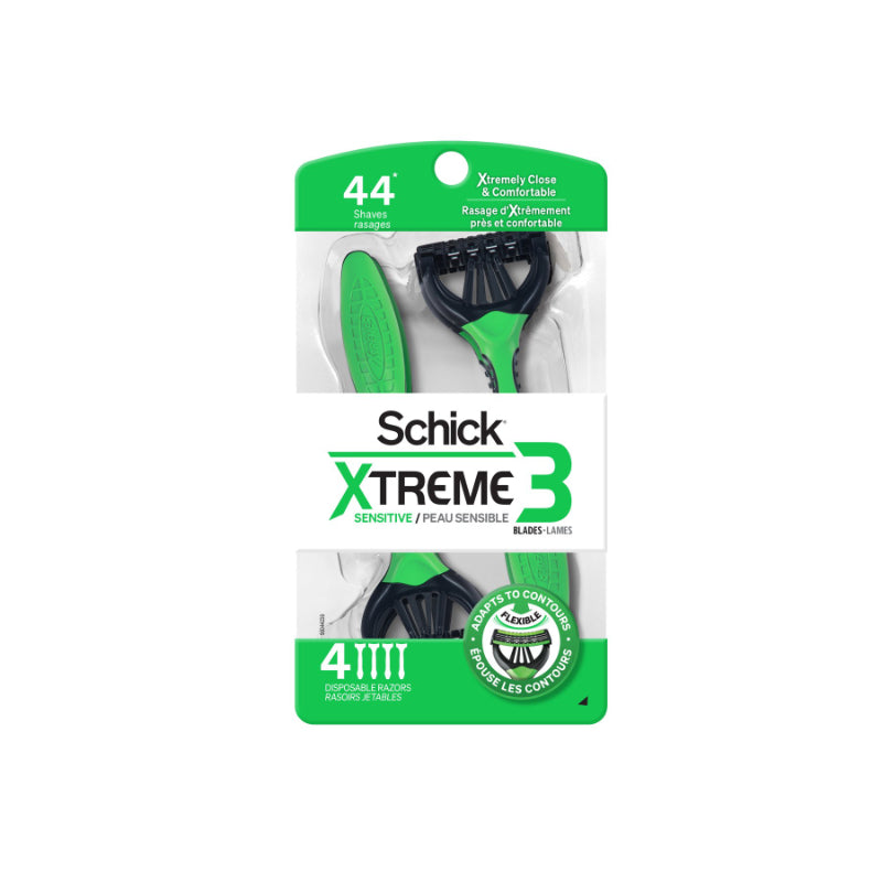 Máquinas de Afeitar Desechables Xtreme3 4 u Schick