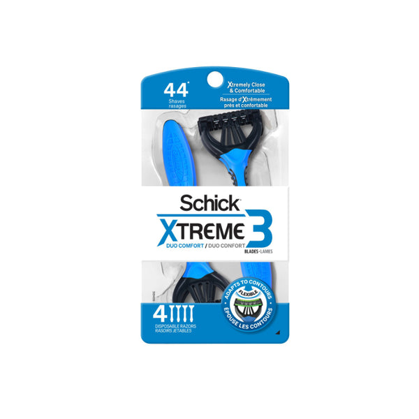 Máquina de Afeitar Desechable Xtreme3 Duocomfort 4 un Schick