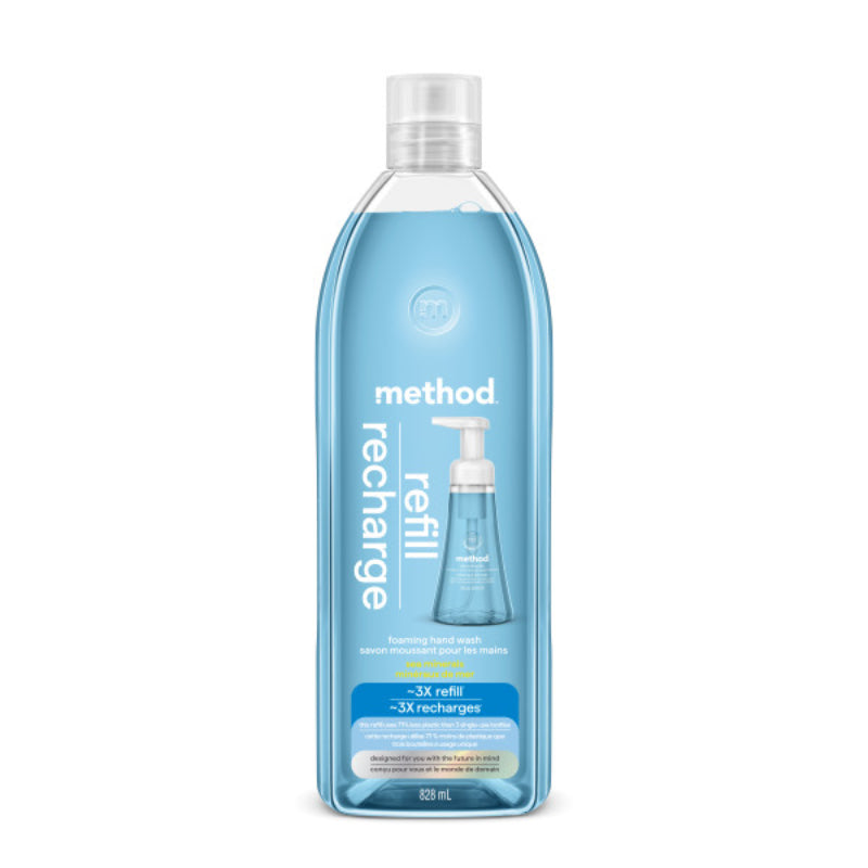 Repuesto Jabón de Manos en Espuma Minerales Marinos 828 ml Method