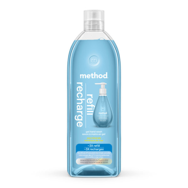 Jabón de Manos en Gel Repuesto Minerales Marinos 1 L Method
