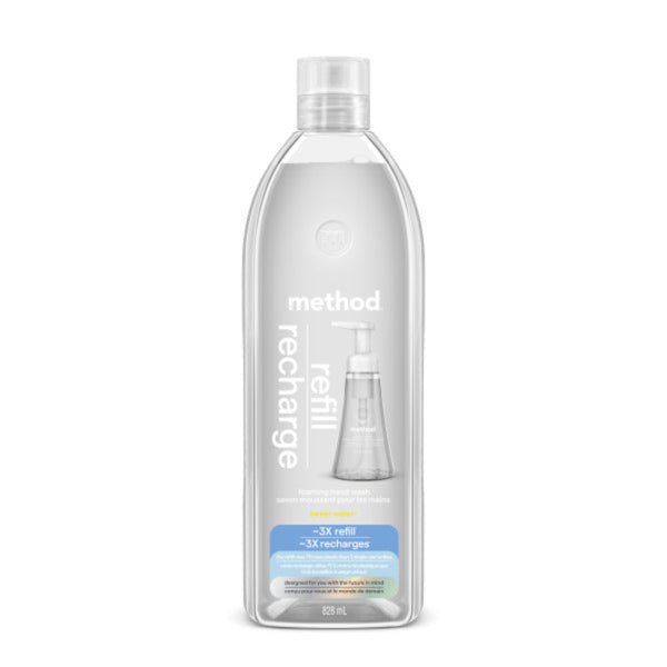 Jabón de Manos en Espuma Repuesto Agua Salada 828 ml Method