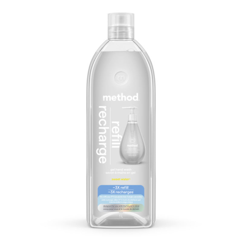 Jabón Líquido de Manos Repuesto Agua de Mar 1 L Method