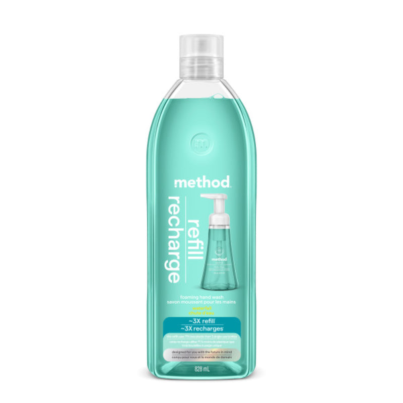 Jabón de Manos en Espuma Repuesto Cascada 828 ml Method