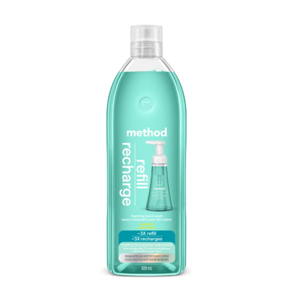 Jabón de Manos en Espuma Repuesto Cascada 828 ml Method
