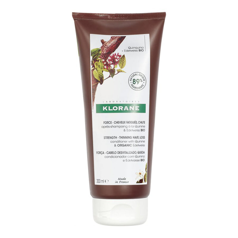 Acondicionador con Quinina y Edelweiss Orgánico 200 ml Klorane