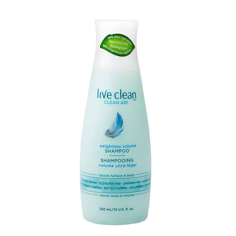 Shampoo Voluminizador Clean Air 350 ml Live Clean