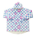 Manta con Mangas Original Flores a Cuadros THE COMFY