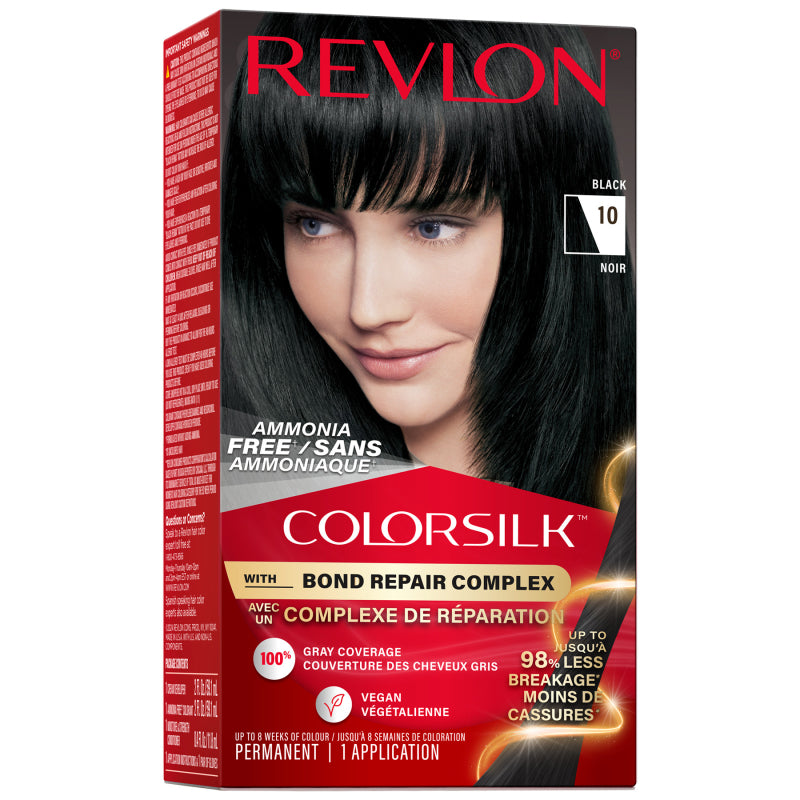 Tinte Permanente ColorSilk con Bond Complex Revlon