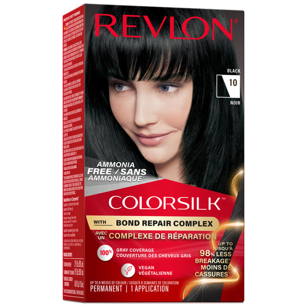 Tinte Permanente ColorSilk con Bond Complex Revlon
