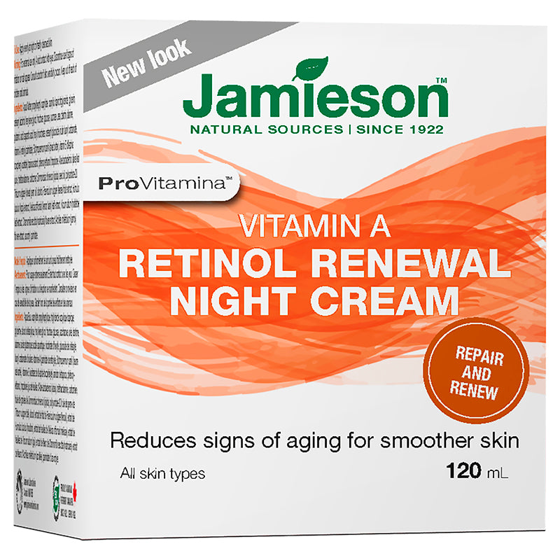 Crema Facial ProVitamina Vitaminas a Retinol 120 ml Jamieson