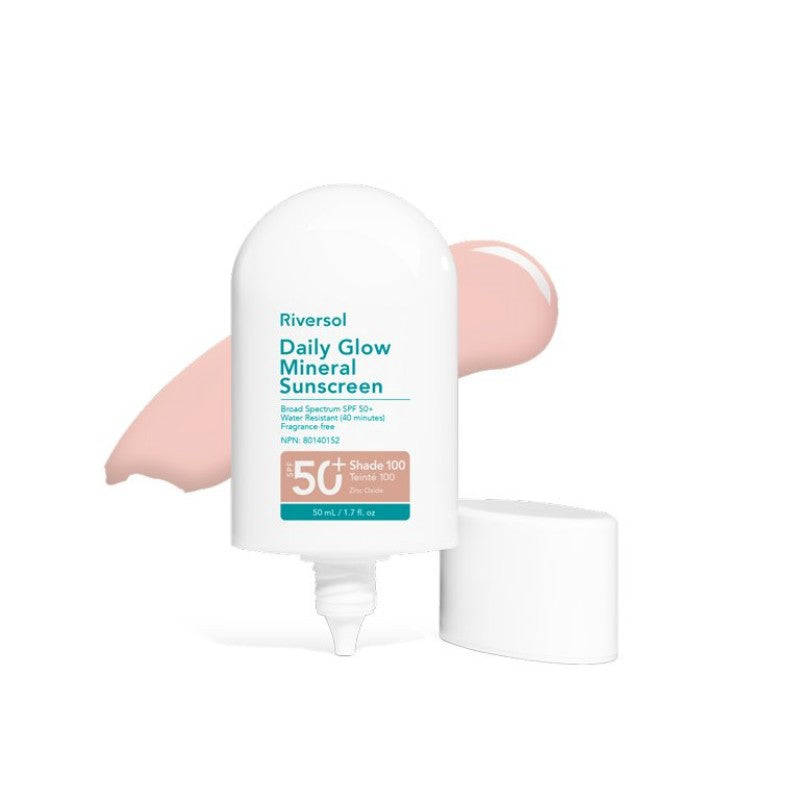 Protector Solar Daily Glow Tono 100 SPF 50+ 50 ml Riversol