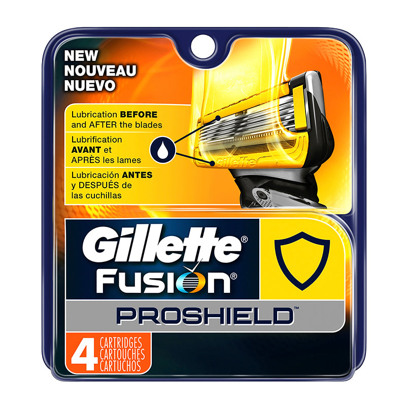 Cartuchos de Afeitar Fusion ProShield 4 un. Gillette