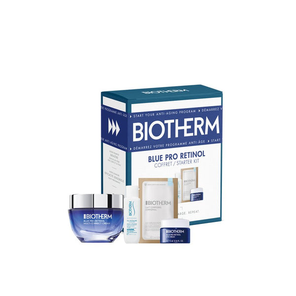 Kit de Inicio Facial Blue Pro-Retinol 4 Piezas Biotherm