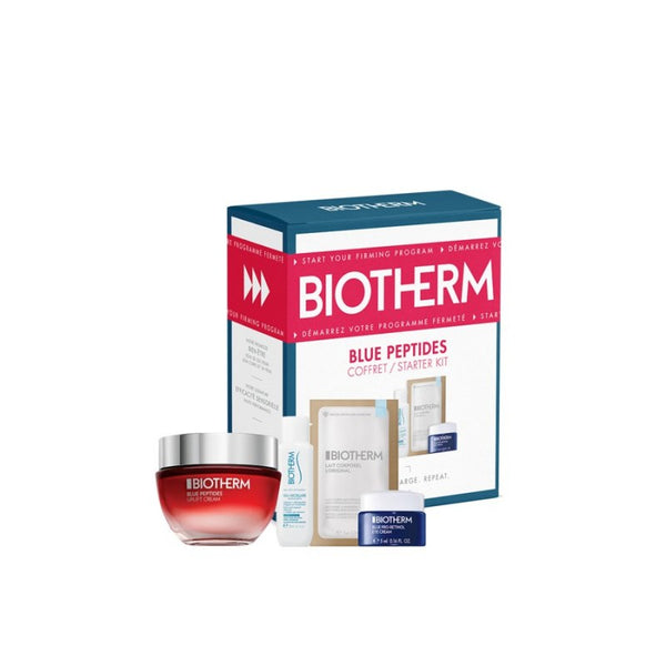 Set Facial Blue Peptides 4 Piezas Biotherm