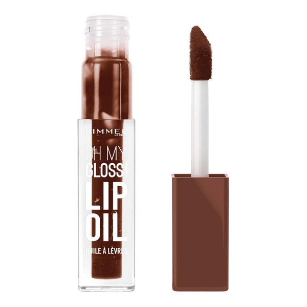 Labial London Oh My Brillo! Labios Aceite - Cappuccino Profundo Rimmel