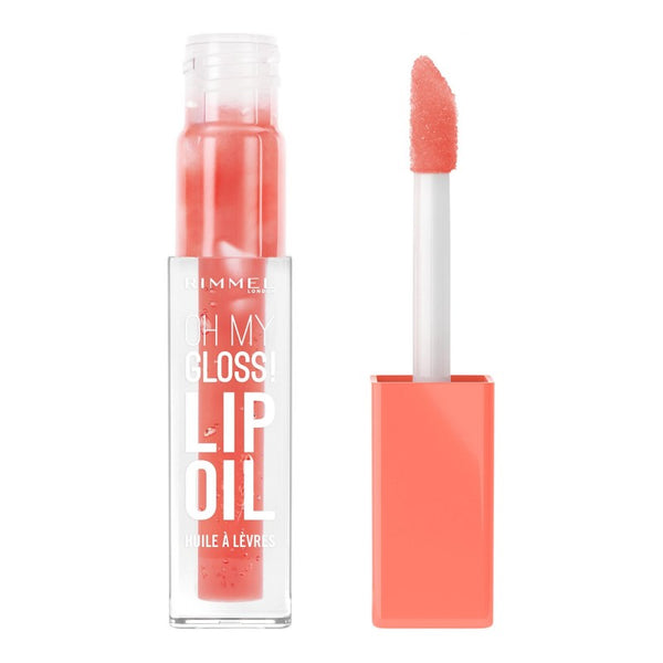 Labial London Oh My Brillo! Labios Aceite - Peachy Coral Rimmel
