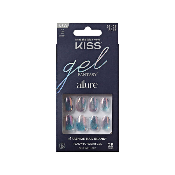 Maquillaje de Ojos Gel Fantasy Allure Uñas Kiss Beauty Nails & Lashes