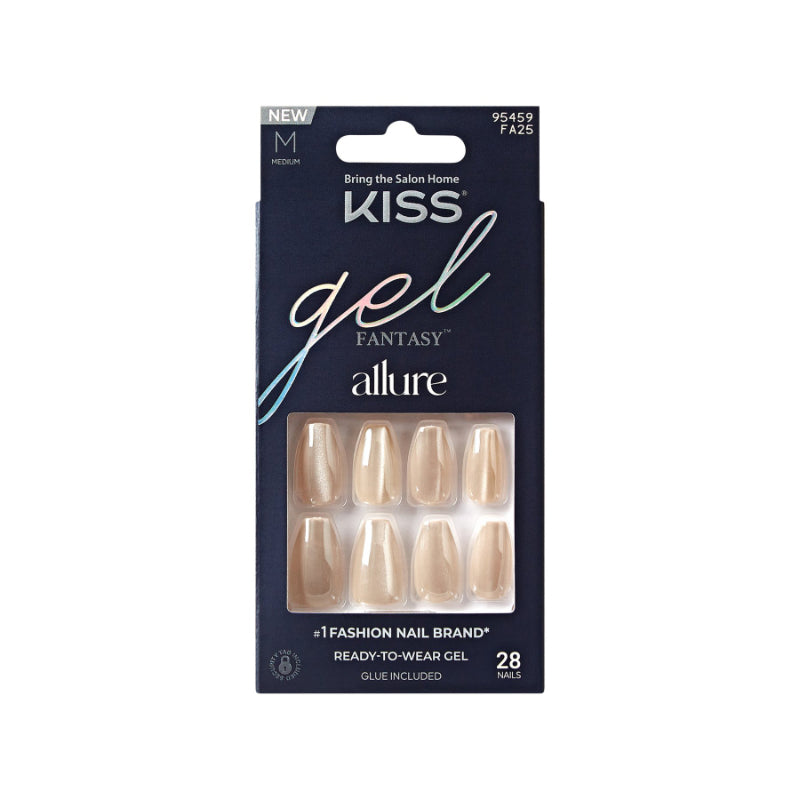 Maquillaje de Ojos Gel Fantasy Allure Uñas Kiss Beauty Nails & Lashes