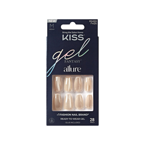 Maquillaje de Ojos Gel Fantasy Allure Uñas Kiss Beauty Nails & Lashes