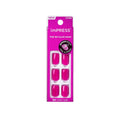 Uñas Postizas ImPRESS Cuadradas Cortas Smile 30 uds Kiss