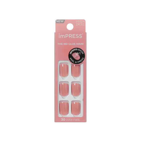 Uñas Postizas ImPRESS Cuadradas Cortas Your Magic 30 uds Kiss
