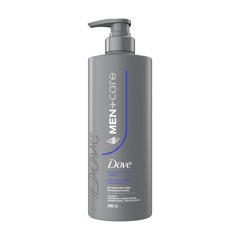 Shampoo y Acondicionador Men+Care Eucalipto y Abedul 530 ml Dove