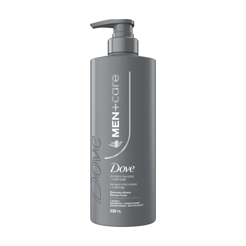 Shampoo y Acondicionador Men+Care Oxygen Charge 530 ml Dove