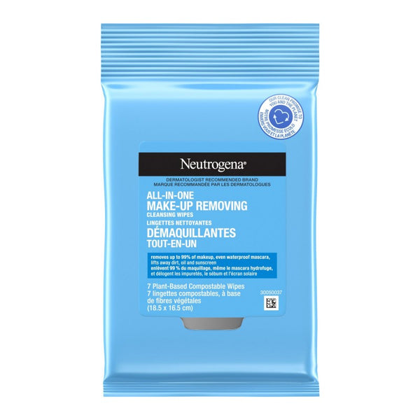 Limpiador Facial Todo en Uno Make-Up Removing Toallitas Neutrogena