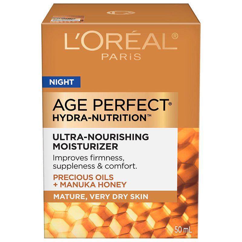 Hidratante Facial Age Perfect Hydra-nutrición de Noche 50 ml L'oreal