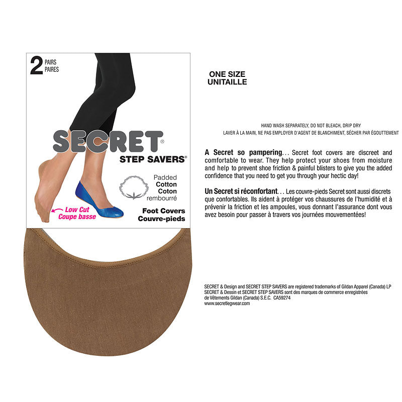 Calcetines Invisibles Nude 2 Pares SECRET STEP SAVERS