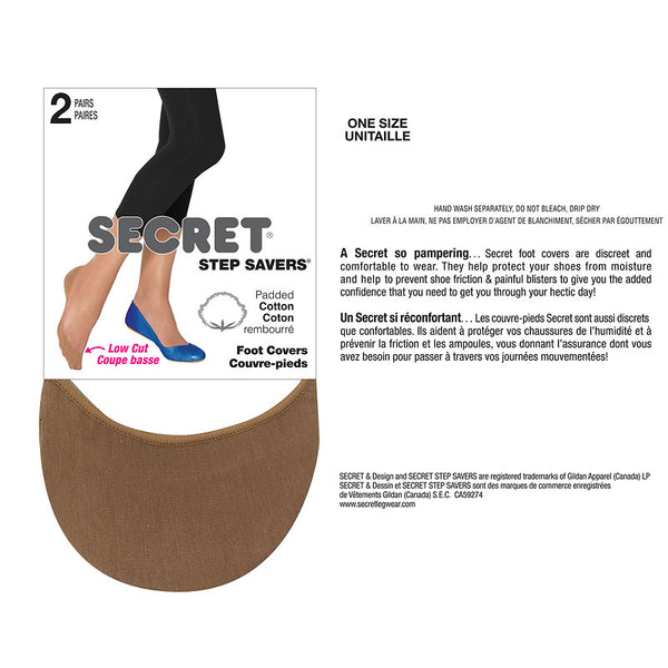 Calcetines Invisibles Nude 2 Pares SECRET STEP SAVERS