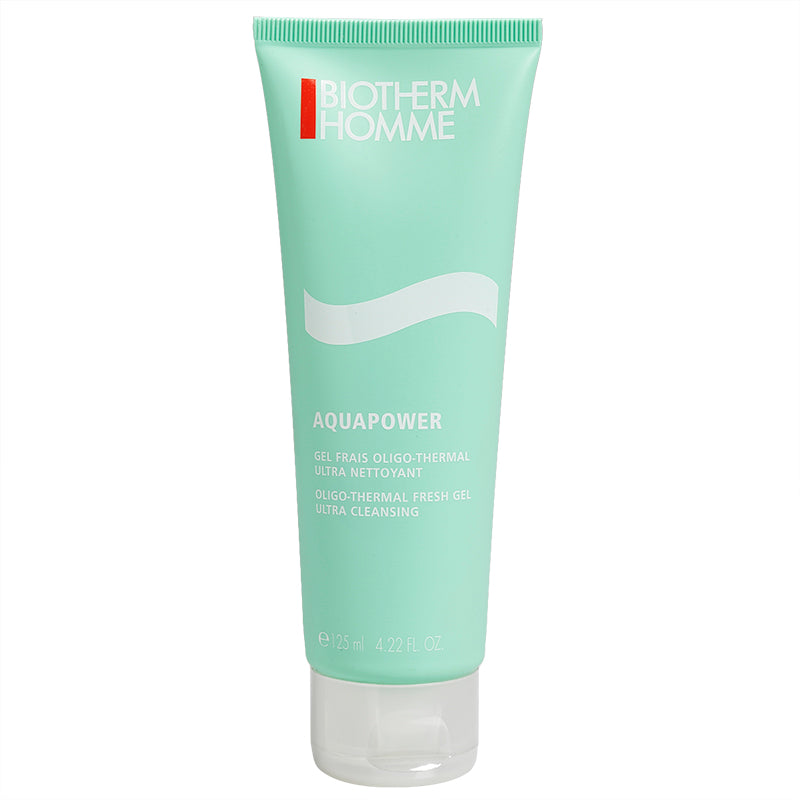 Limpiador Facial Homme Aquapower Oligo Thermal Fresco 125 ml Biotherm