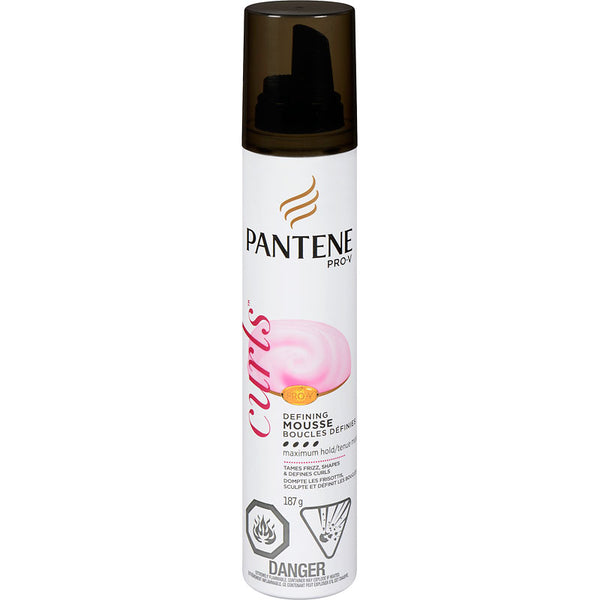 Mousse Capilar para Rizos Fijación Máxima 187 g Pantene