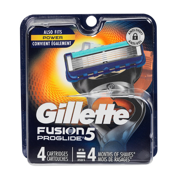 Repuestos de Afeitadora ProGlide 4 Cartuchos GILLETTE FUSION