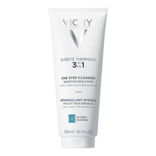 Limpiador Facial 3 en 1 One Step 300 ml Vichy Purete Thermale