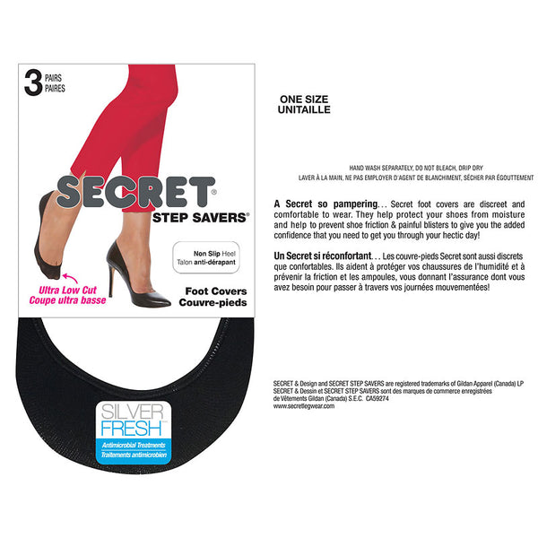 Secret Step Savers Non-Slip Heel Pies Cover Sin marca
