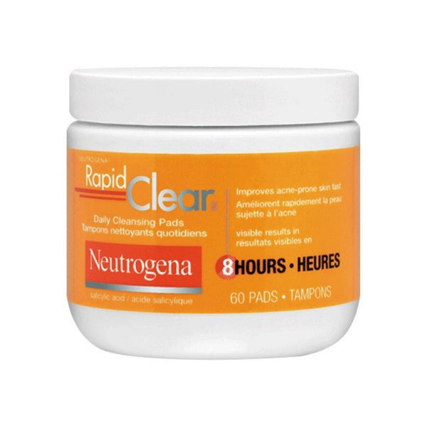 Discos Limpiadores Faciales Rapid Clear 60 unidades Neutrogena