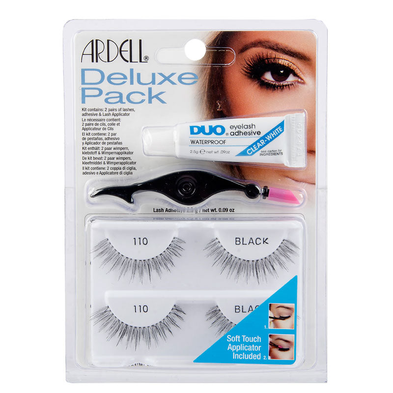 Pestañas Postizas Deluxe Pack Negro 110 Ardell
