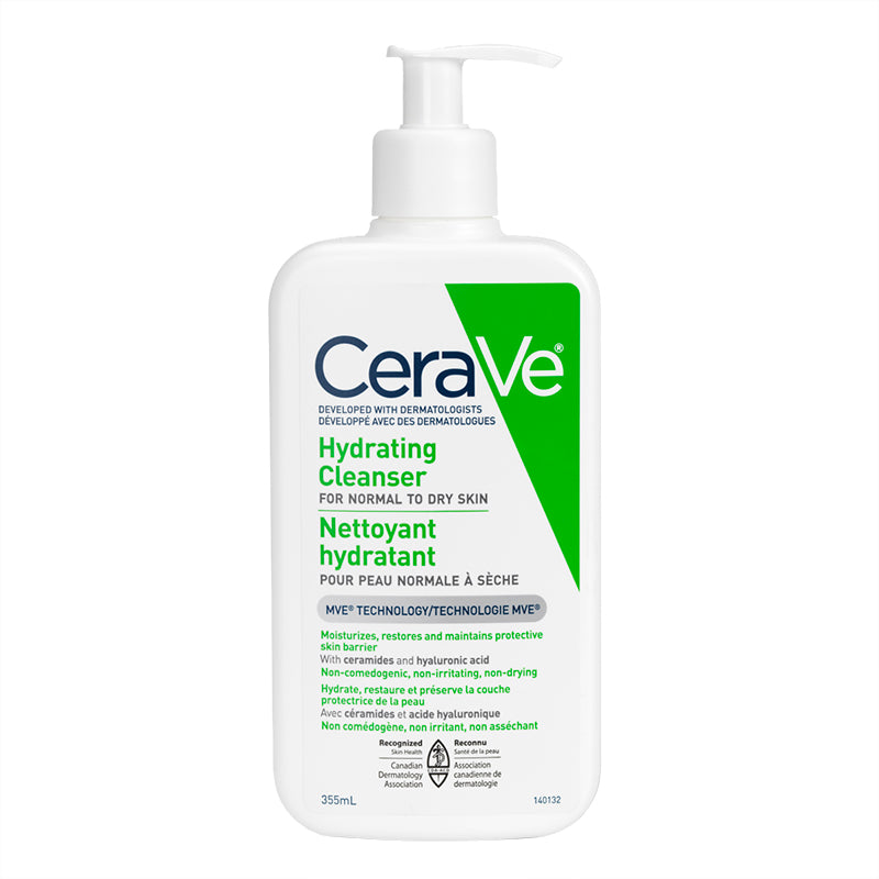 Limpiador Facial Hydrating 355 ml CeraVe