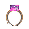 Cintillos Delgados Estampados Classics 4 un. GOODY
