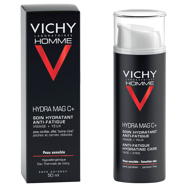 Hidratante Facial y Contorno de Ojos Hydra Mag C+ 50 ml VICHY HOMME