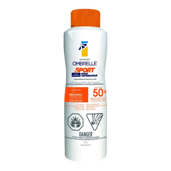 Protector Solar en Spray Sport SPF 50+ 122 g OMBRELLE